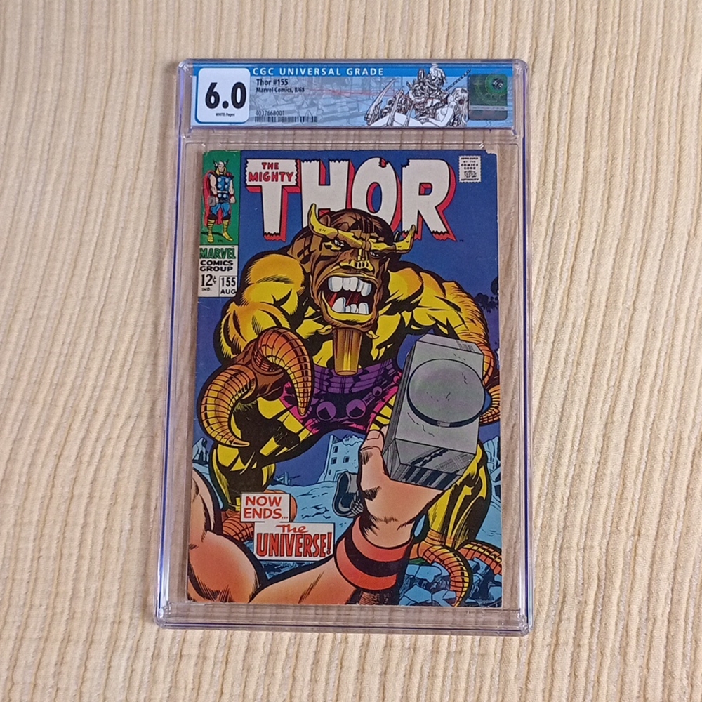 Thor comic book issue 155